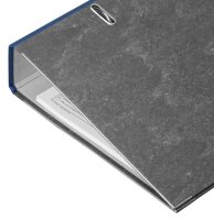 LEITZ 1080 Ordner blau marmoriert Karton 8,0 cm DIN A4, 1 St.