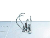 LEITZ 1050 Ordner schwarz marmoriert Karton 5,2 cm DIN A4, 1 St.