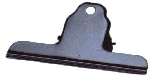 ALCO Briefklemmer schwarz 10,0 cm, 10 St.