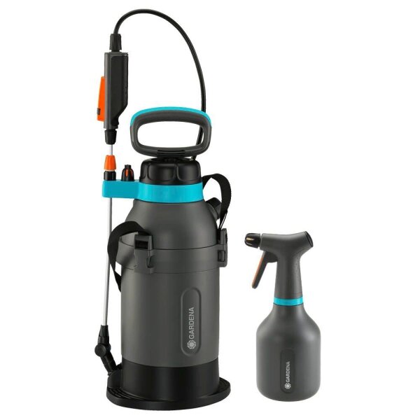 GARDENA Drucksprüher-Set Comfort blau, schwarz, 1 St.