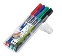 STAEDTLER Lumocolor® Folienstifte-Set farbsortiert...