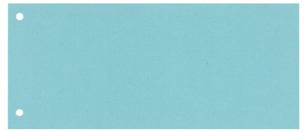 Wekre Trennstreifen blau, 190 g/qm Karton 24,0 x 10,5 cm, 100 St.