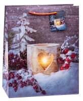 TSI Geschenktüten Weihnachten Serie 10 Motiv sortiert 26,0 x 32,0 cm, 12 St.