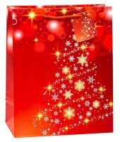 TSI Geschenktüten Weihnachten Serie 10 Motiv sortiert 26,0 x 32,0 cm, 12 St.