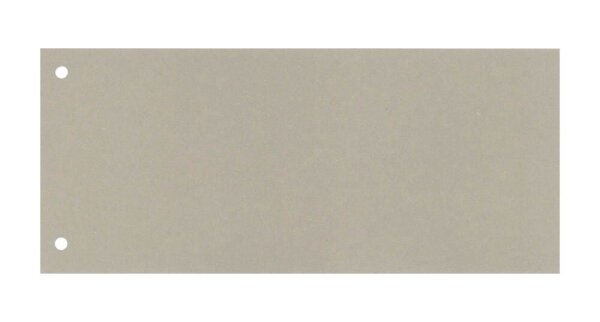 Wekre Trennstreifen grau, 190 g/qm Karton 24,0 x 10,5 cm, 100 St.