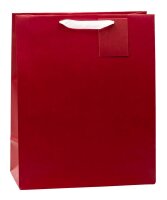 TSI Geschenktüten TRENDFARBEN dunkelrot, lia, grün, hellblau, gelb, rosa 26,0 x 32,0 cm, 12 St.