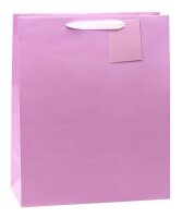 TSI Geschenktüten TRENDFARBEN dunkelrot, lia, grün, hellblau, gelb, rosa 26,0 x 32,0 cm, 12 St.