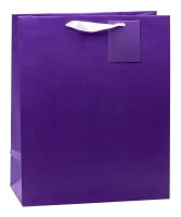 TSI Geschenktüten TRENDFARBEN dunkelrot, lia, grün, hellblau, gelb, rosa 26,0 x 32,0 cm, 12 St.