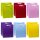 TSI Geschenktüten TRENDFARBEN dunkelrot, lia, grün, hellblau, gelb, rosa 26,0 x 32,0 cm, 12 St.