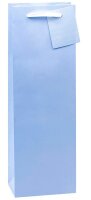 TSI Geschenktüten für Flaschen TRENDFARBEN dunkelrot, lia, grün, hellblau, gelb, rosa 12,0 x 36,0 cm, 12 St.