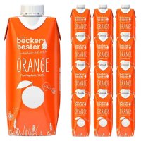 beckers bester ORANGE Direktsaft 12x 0,33 l