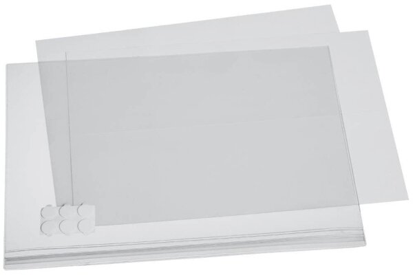DURABLE Dokumentenhüllen selbstklebend transparent A3, 5 St.