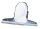 ALCO Briefklemmer silber 7,5 cm, 10 St.