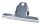 ALCO Briefklemmer silber 10,0 cm, 10 St.