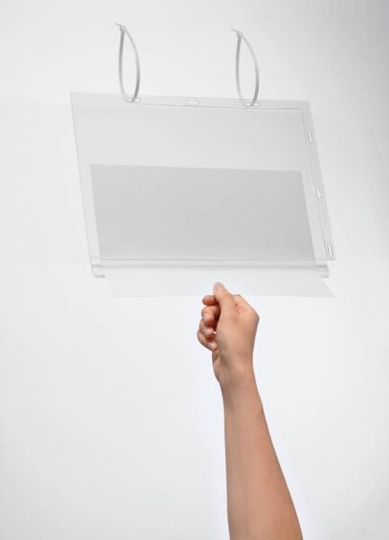 DURABLE Dokumentenhüllen transparent A4, 5 St.