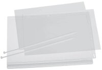 DURABLE Dokumentenhüllen transparent A4, 5 St.