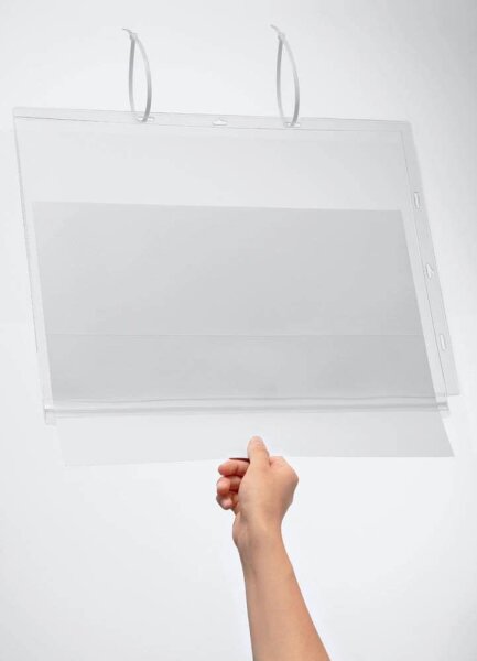 DURABLE Dokumentenhüllen transparent A3, 5 St.