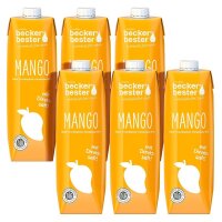 beckers bester MANGO Fruchtnektar 6x 1,0 l  ( 78122 )