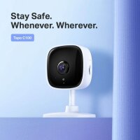 tp-link Tapo C100 IP-Überwachungskamera weiß