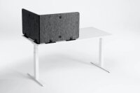 DURABLE Tischtrennwand EFFECT 313558, anthrazit 160,0 x 50,0 cm, 1 St.