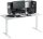 DURABLE Tischtrennwand EFFECT 313558, anthrazit 160,0 x 50,0 cm, 1 St.