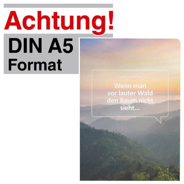 Esselte Sichthüllen Standard Plus 54850 DIN A5 transparent genarbt 0,12 mm, 100 St.