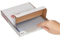 Esselte Sichthüllen Standard Plus 54850 DIN A5 transparent genarbt 0,12 mm, 100 St.