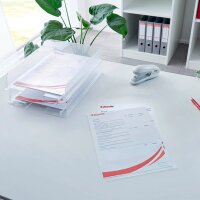 Esselte Sichthüllen Standard Plus 54850 DIN A5 transparent genarbt 0,12 mm, 100 St.
