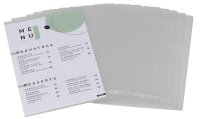 Esselte Sichthüllen Standard Plus 54850 DIN A5 transparent genarbt 0,12 mm, 100 St.