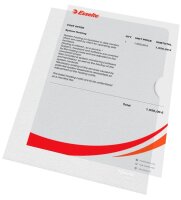 Esselte Sichthüllen Standard Plus 54850 DIN A5 transparent genarbt 0,12 mm, 100 St.