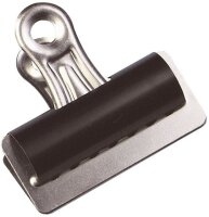 Q-CONNECT Briefklemmer schwarz 7,0 cm, 10 St.