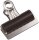 Q-CONNECT Briefklemmer schwarz 7,0 cm, 10 St.