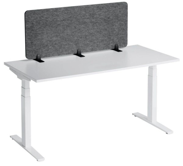 DURABLE Tischtrennwand EFFECT 313458, anthrazit 120,0 x 50,0 cm, 1 St.