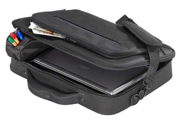 hama Laptoptasche Miami Kunstfaser schwarz 00216522 bis 44,0 cm (17,3 Zoll)  ( 216522 )