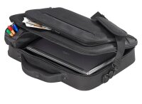 hama Laptoptasche Miami Kunstfaser schwarz 00216522 bis...