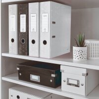 LEITZ Ordner weiß Karton 8,0 cm DIN A4, 1 St.