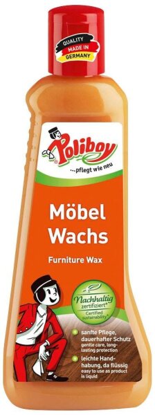 Poliboy Möbel Wachs Möbelpflege 200 ml, 1 St.