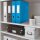 LEITZ Ordner blau Karton 8,0 cm DIN A4, 1 St.