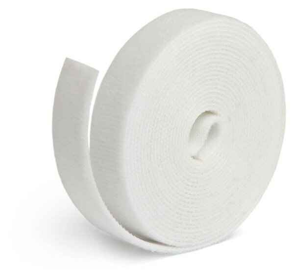 LABEL THE CABLE Klettband ROLL STRAP weiß 3,0 m x 1,6 cm, 1 St.