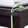 LABEL THE CABLE Klettkabelbinder WALL STRAPS PRO schwarz 9,0 cm x 1,6 cm, 50 St.