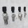 LABEL THE CABLE Klettkabelbinder WALL STRAPS PRO schwarz 9,0 cm x 1,6 cm, 50 St.