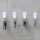 LABEL THE CABLE Klettkabelbinder WALL STRAPS PRO weiß 9,0 cm x 1,6 cm, 50 St.