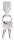 LABEL THE CABLE Klettkabelbinder WALL STRAPS PRO weiß 9,0 cm x 1,6 cm, 50 St.