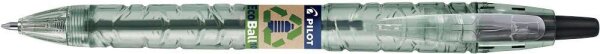 PILOT Kugelschreiber B2P „Bottle 2 Pen“ ECOBALL transparent/grün, Schreibfarbe: schwarz, 1 St.