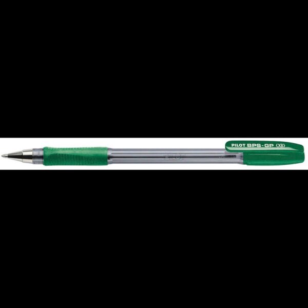 PILOT Kugelschreiber BPS-GP-XB transparent, Schreibfarbe: grün, 1 St.