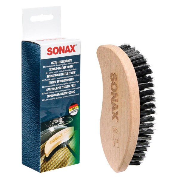 SONAX Reinigungsbürste braun, schwarz Holz, 1 St.