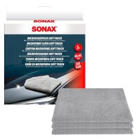 SONAX soft touch Mikrofasertücher waschbar, 3 St.