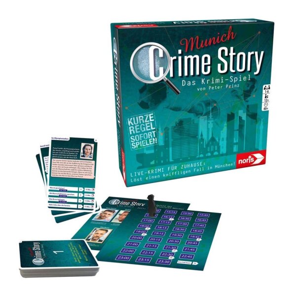 noris Crime Story - Munich Kartenspiel  ( 606201890 )