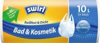swirl® Kosmetikbeutel 4341 10,0 l weiß, 37 St.