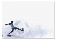 SIGEL Schreibtischunterlage Goal Zone hellblau Papier...